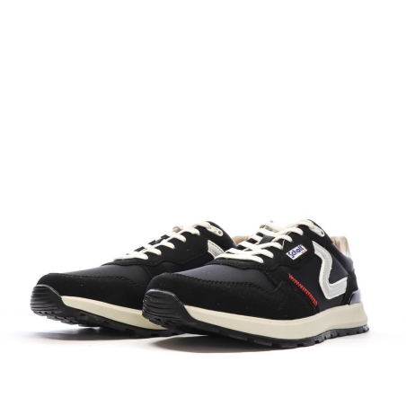 Baskets Noires/Blanches Homme Schott Dorian