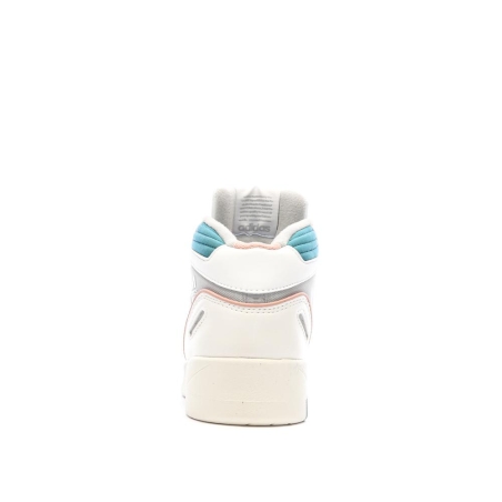 Baskets Blanche/Turquoise Homme Adidas Midcity