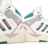 Baskets Blanche/Turquoise Homme Adidas Midcity