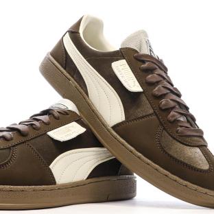 Baskets Marron Homme Puma Super Team Velvet