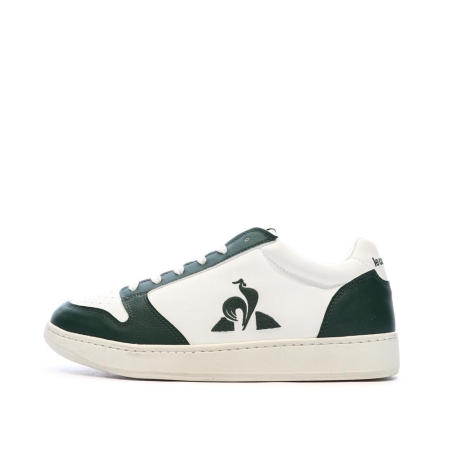 Baskets Blanc/Vert Mixte Le Coq Sportif Terra