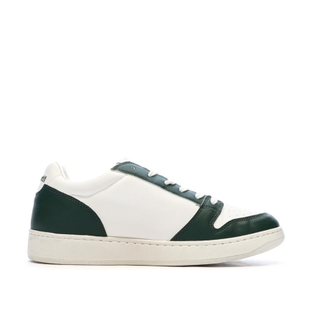 Baskets Blanc/Vert Mixte Le Coq Sportif Terra