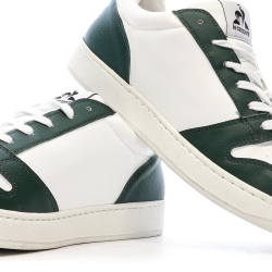 Baskets Blanc/Vert Mixte Le Coq Sportif Terra
