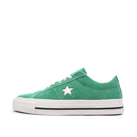 Baskets Vertes Homme Converse One Star Pro