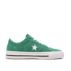 Baskets Vertes Homme Converse One Star Pro