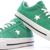 Baskets Vertes Homme Converse One Star Pro