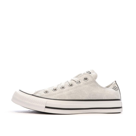Baskets Grises Homme Converse Chuck Taylor All Star Boro Stitching