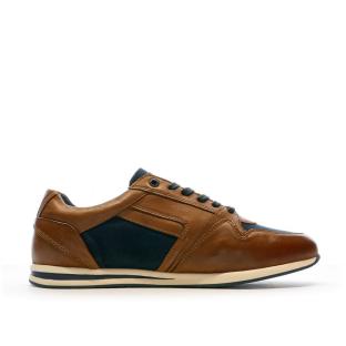 Baskets Marron/Marine Homme Redskins Lucide