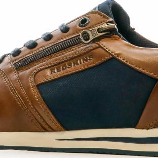 Baskets Marron/Marine Homme Redskins Lucide