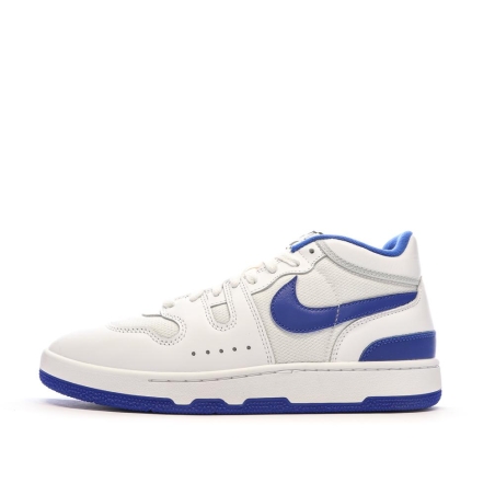 Baskets Blanches/Bleu Homme Nike Attack
