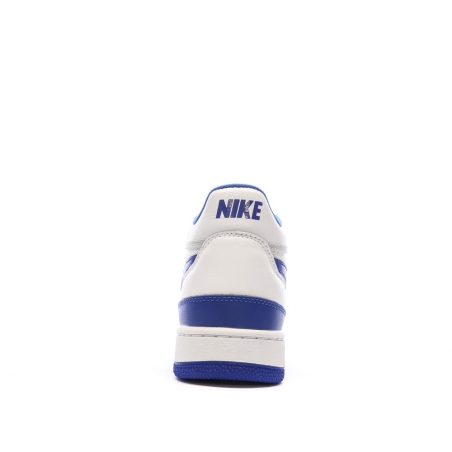 Baskets Blanches/Bleu Homme Nike Attack