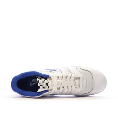 Baskets Blanches/Bleu Homme Nike Attack