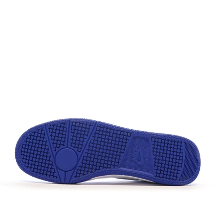 Baskets Blanches/Bleu Homme Nike Attack