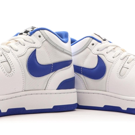 Baskets Blanches/Bleu Homme Nike Attack