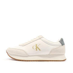 Baskets Blanches Homme Calvin Klein Jeans Retro