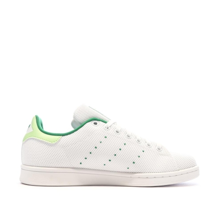 Baskets Blanches/Vertes Homme Adidas Stan Smith ID3116