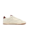 Baskets Blanches/Bordeaux Homme Reebok Club Grounds