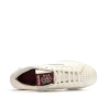 Baskets Blanches/Bordeaux Homme Reebok Club Grounds