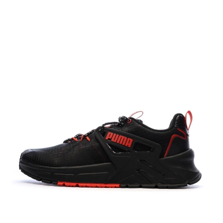 Baskets Noires/Rouges Homme Puma Pacer
