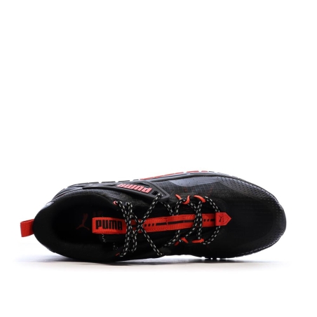 Baskets Noires/Rouges Homme Puma Pacer
