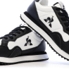 Baskets Blanches/Noires Homme Le Coq Sportif Jet Star 2
