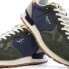 Baskets Vertes Homme Pepe jeans Brit Prints