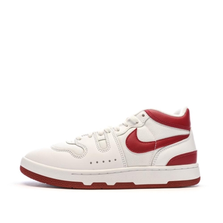 Baskets Blanches/Rouges Homme Nike Attack