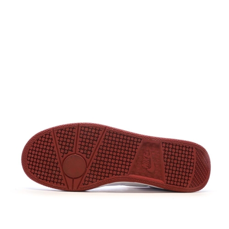 Baskets Blanches/Rouges Homme Nike Attack