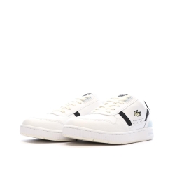 Baskets Blanches/Bleu Homme Lacoste 45SMA0019