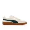 Baskets Blanc/Vert Mixte Puma Army Trainer