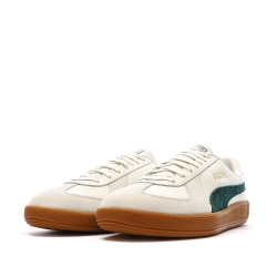 Baskets Blanc/Vert Mixte Puma Army Trainer