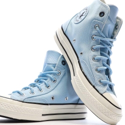 Baskets Bleues Mixte Converse Chuck 70 Court