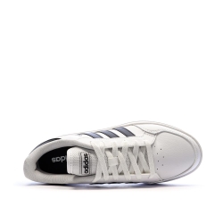 Baskets Blanches/Noires Homme Adidas Breaknet