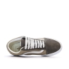 Baskets Marron/Beige Homme Vans Old Skool Canvas Block B