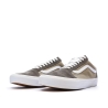 Baskets Marron/Beige Homme Vans Old Skool Canvas Block B