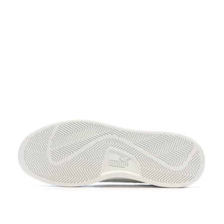 Baskets Blanches/Beiges Homme Puma Smash 3.0