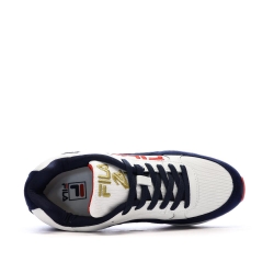 Baskets Blanc/Noir Homme Fila Skyrunner