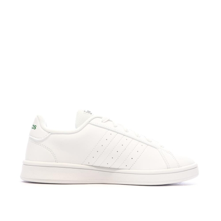 Baskets Blanches Homme Adidas Grand Court Base GW5612