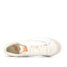 Baskets Blanches/Orange Mixte Nike Blazer Low 77 Jumbo