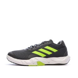 Chaussures de Running Grises/Vertes Homme Adidas Amplimove