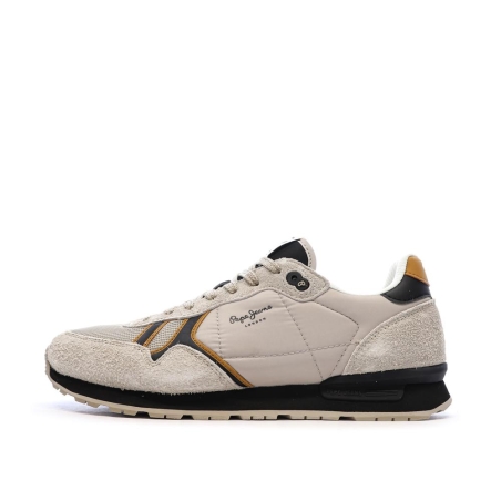 Baskets Beige Homme Pepe Jeans Brit Fun M