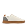 Baskets Blanches/Camel Homme Teddy Smith White Pu