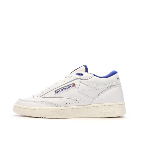 Baskets Blanches/Bleu Homme Reebok Vintage