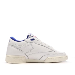 Baskets Blanches/Bleu Homme Reebok Vintage