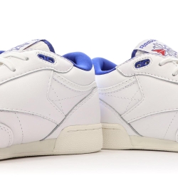 Baskets Blanches/Bleu Homme Reebok Vintage