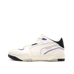 Baskets Blanc/Violet Homme Puma Slipstream Bball