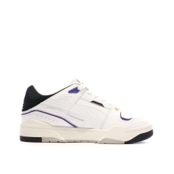 Baskets Blanc/Violet Homme Puma Slipstream Bball
