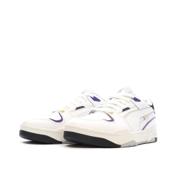 Baskets Blanc/Violet Homme Puma Slipstream Bball