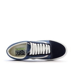 Baskets Bleu/Marine Homme Vans Old Skool Marshmallow