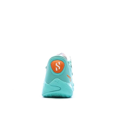 Chaussures de Basketball Turquoise/Blanc Homme Puma Scoot Zeros II Shift